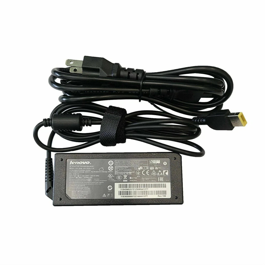 OEM 65W ThinkPad AC Power Adapter Laptop Charger Slim USB Tip 20V 3.25A NEW