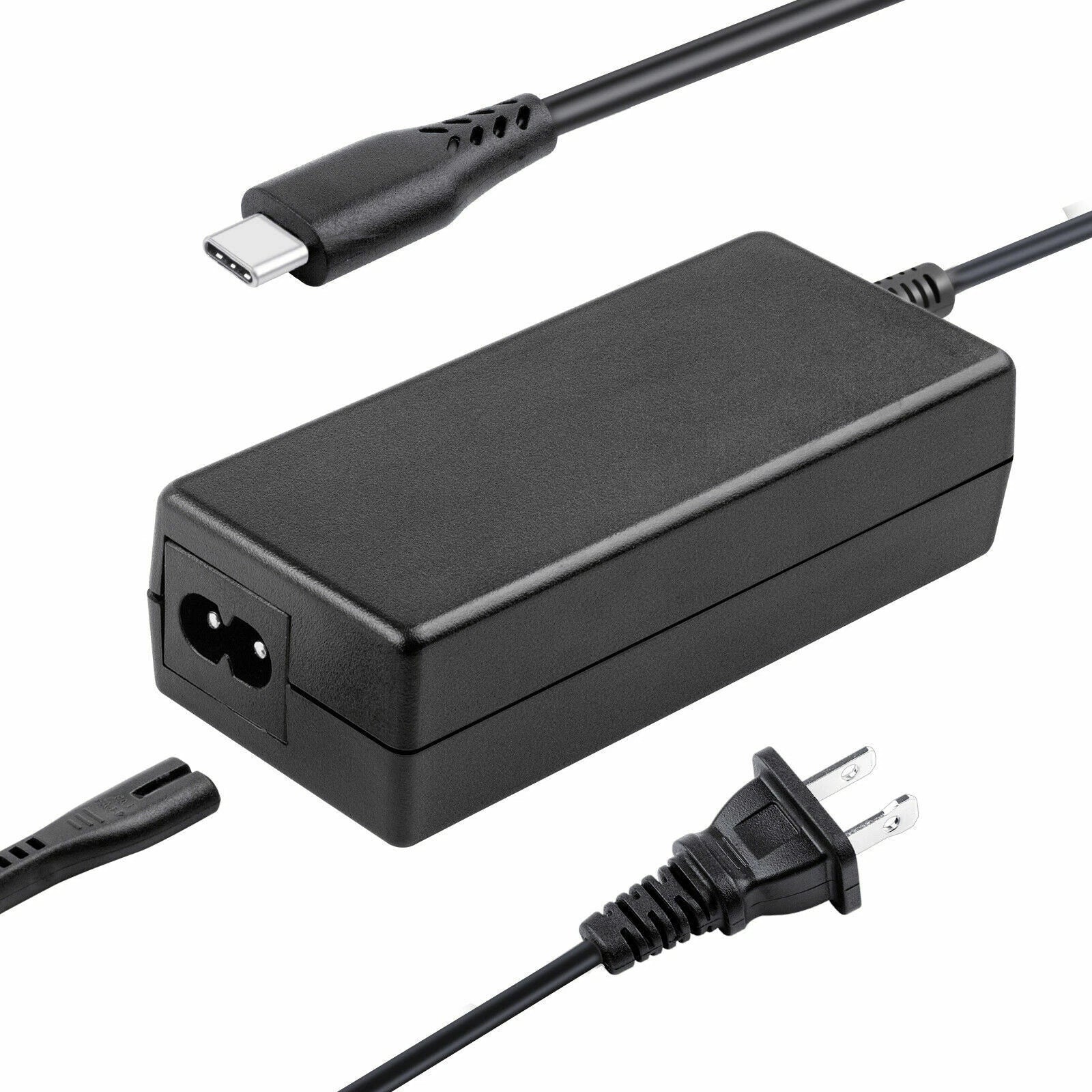 65W USB-C Type C Adapter Charger For HP Samsung Lenovo Yoga Dell Macbook Acer US