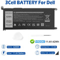 Battery for Dell Inspiron 15 3493 3582 3583 3584 3593 3793 14 5481 2-in-1 YRDD6