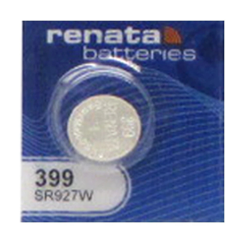 20 Renata 399 SR927W 0% MERCURY Batteries