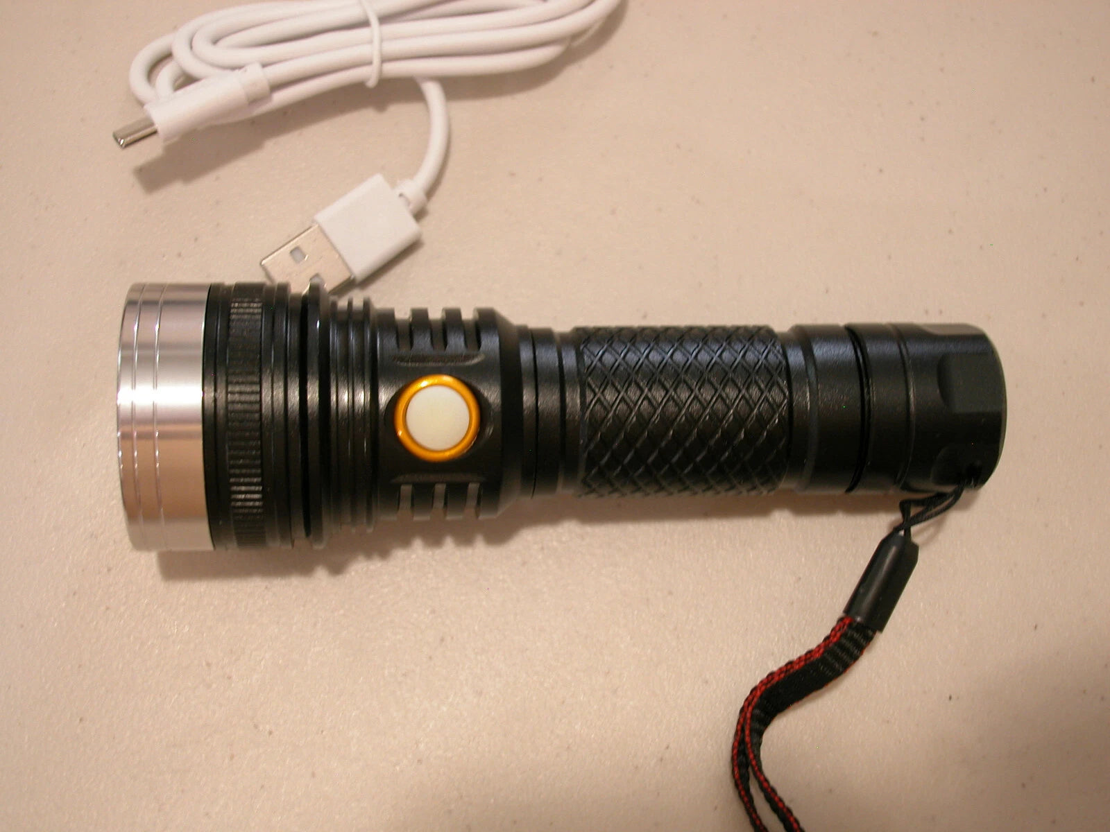M45 LED Flashlight SST-40 led 2300 lumens w/ batteries