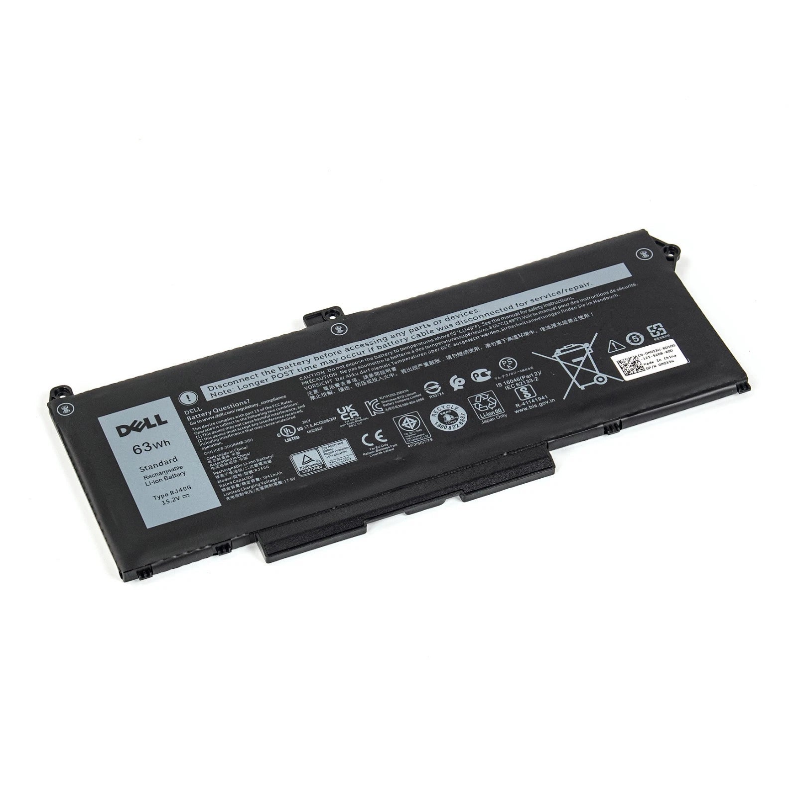 Genuine RJ40G Battery for Dell Latitude 15 5520 14 5420 Precision 15 3560 M033W