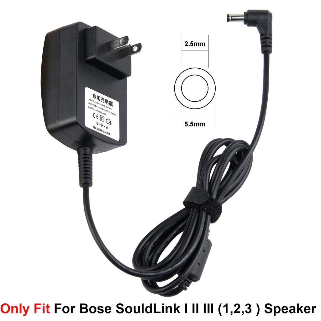 20W AC Adapter Charger for JBL Boombox Wireless Speaker Power Supply Cord US