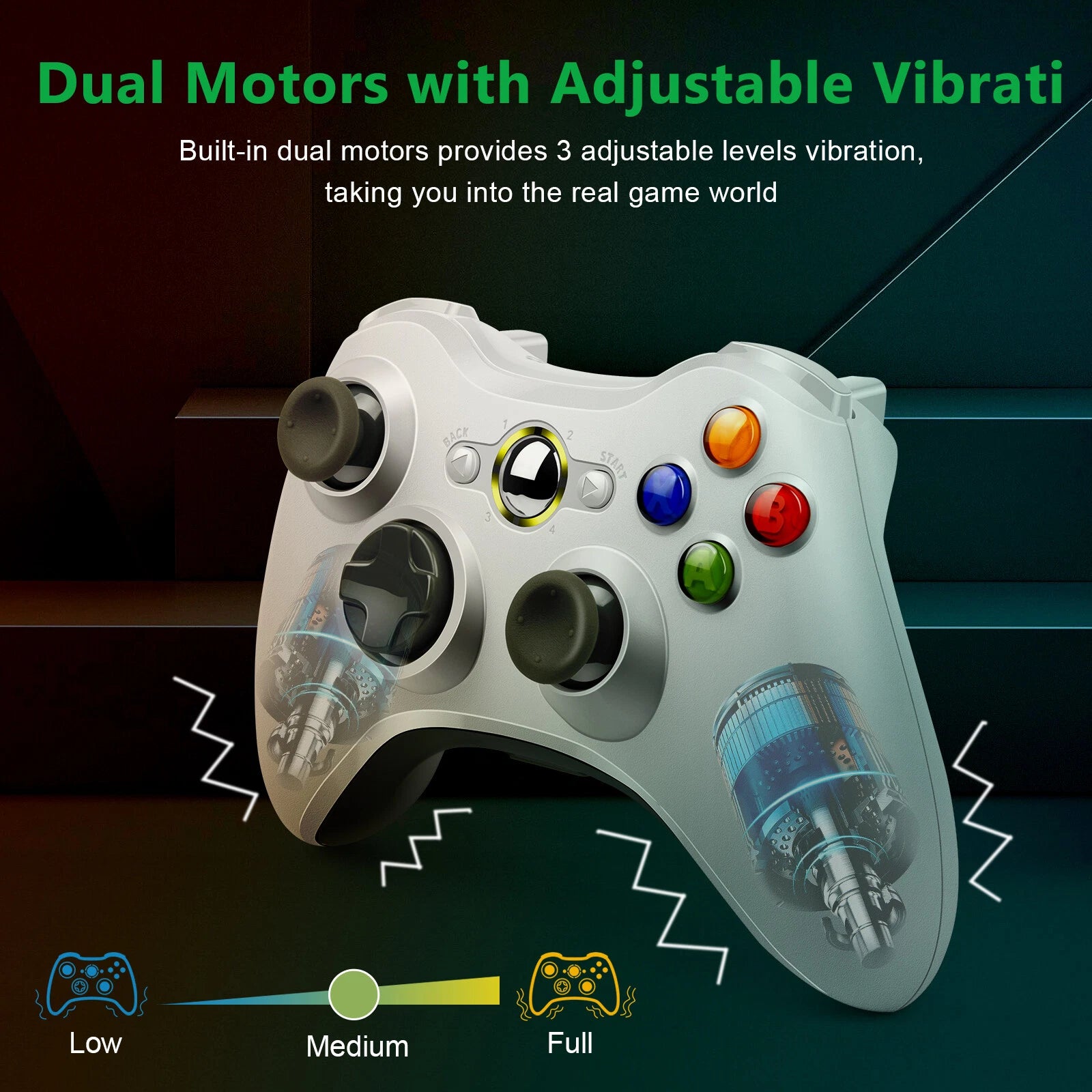 For Microsoft Xbox 360 WIN 7 8 10 11 Wireless Game Controller Gamepad Joystick
