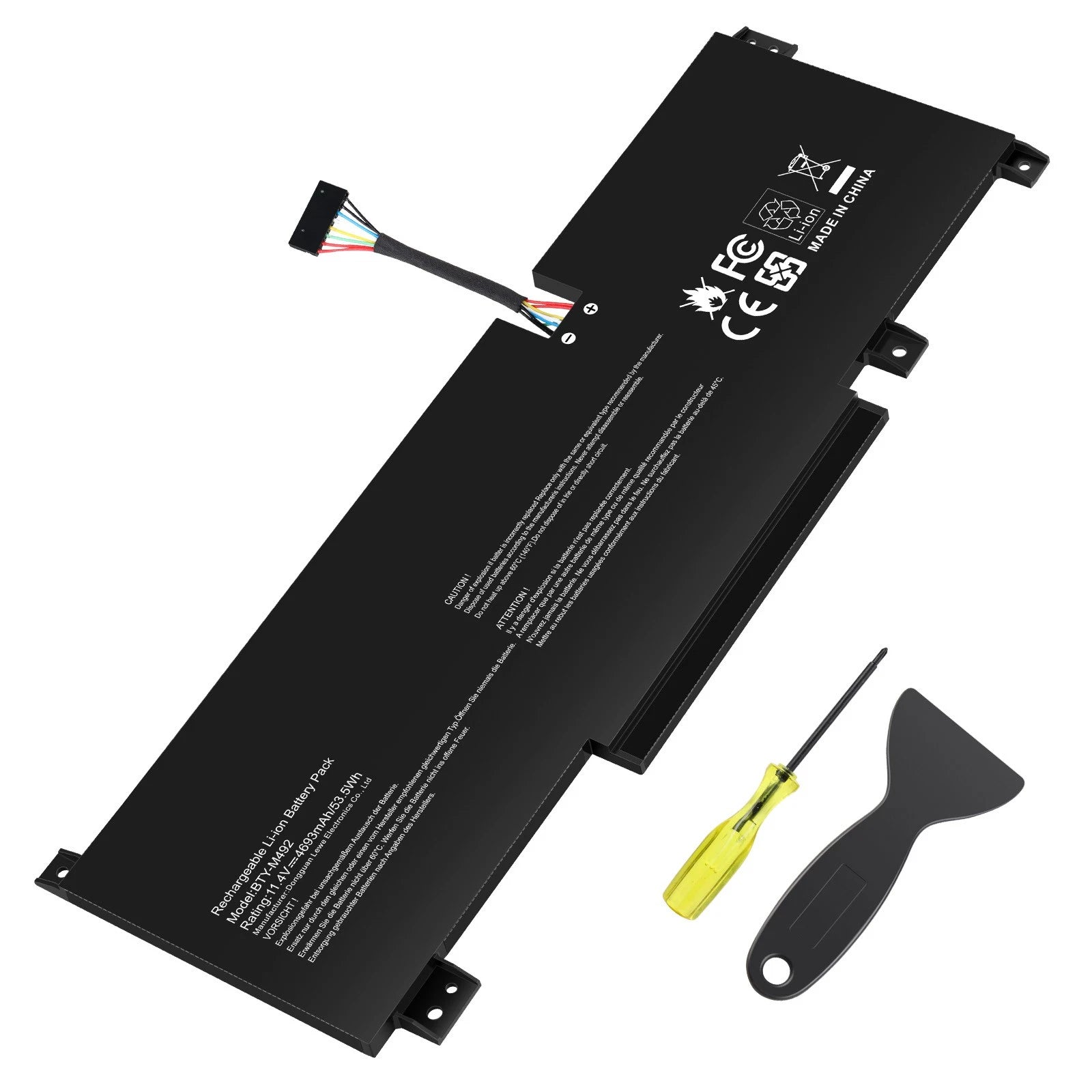 BTY-M492 Battery For MSI KATANA GF66 Pulse GL66 GL76 Sword15 A11U 11.4V-53.5WH