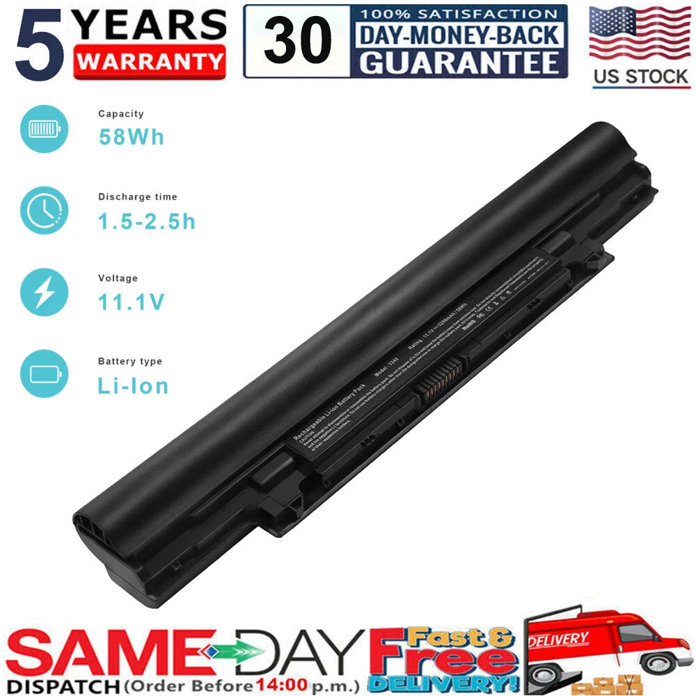 ?Laptop Battery for Dell Latitude 13" 3340 E3340 3350 YFDF9 5MTD8 JR6XC 451-BBJB