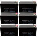 NEW 6pc 12V 1.3Ah SLA Battery EB1213 For UB1213, D5738, WKA12-1.3F
