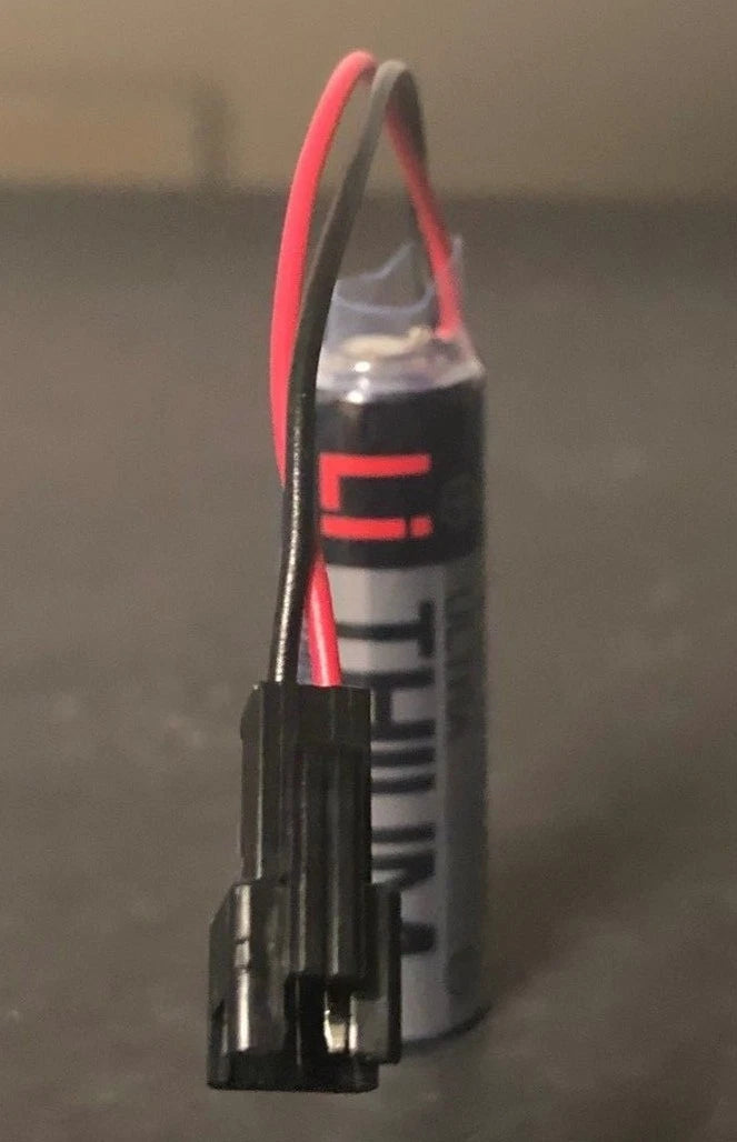 Brand New Toshiba AB-1 ER6V 3.6V 2000mah PLC Battery With Black Plug