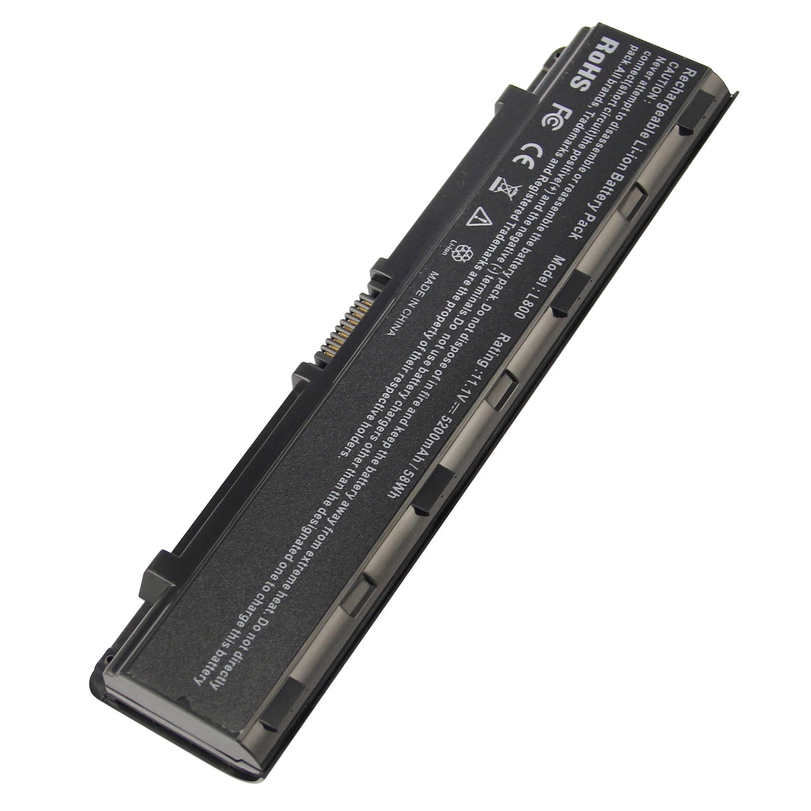 BATTERY FOR TOSHIBA SATELLITE PA5024U-1BRS C850 C855 C55 L800 6CELL