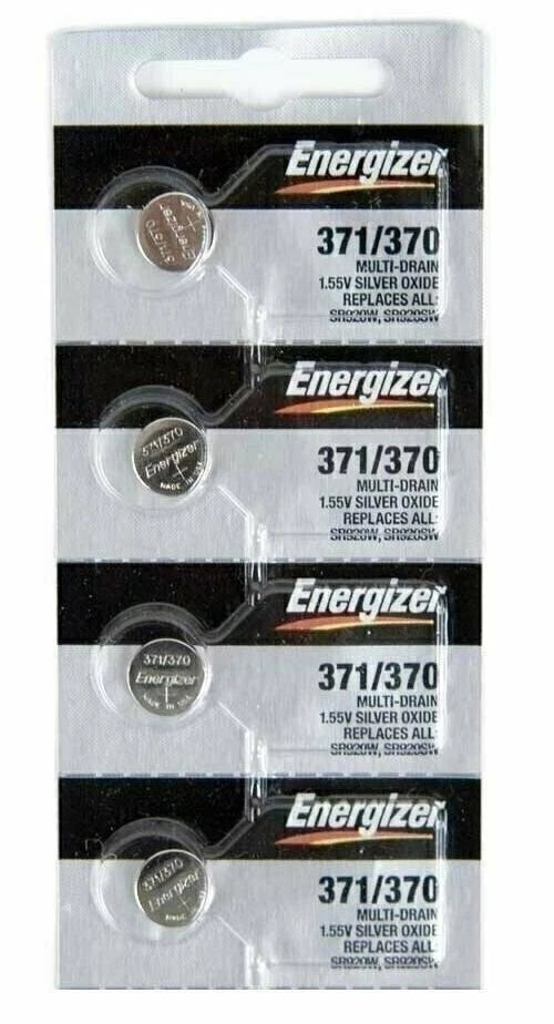 10 Energizer 371 - SR920SW Button Cell Battery