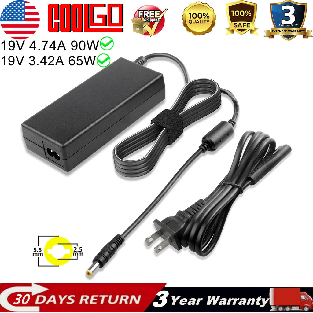 AC Adapter Charger For Toshiba Satellite L755-S5112 L755-S5151 L755-S5152 Power