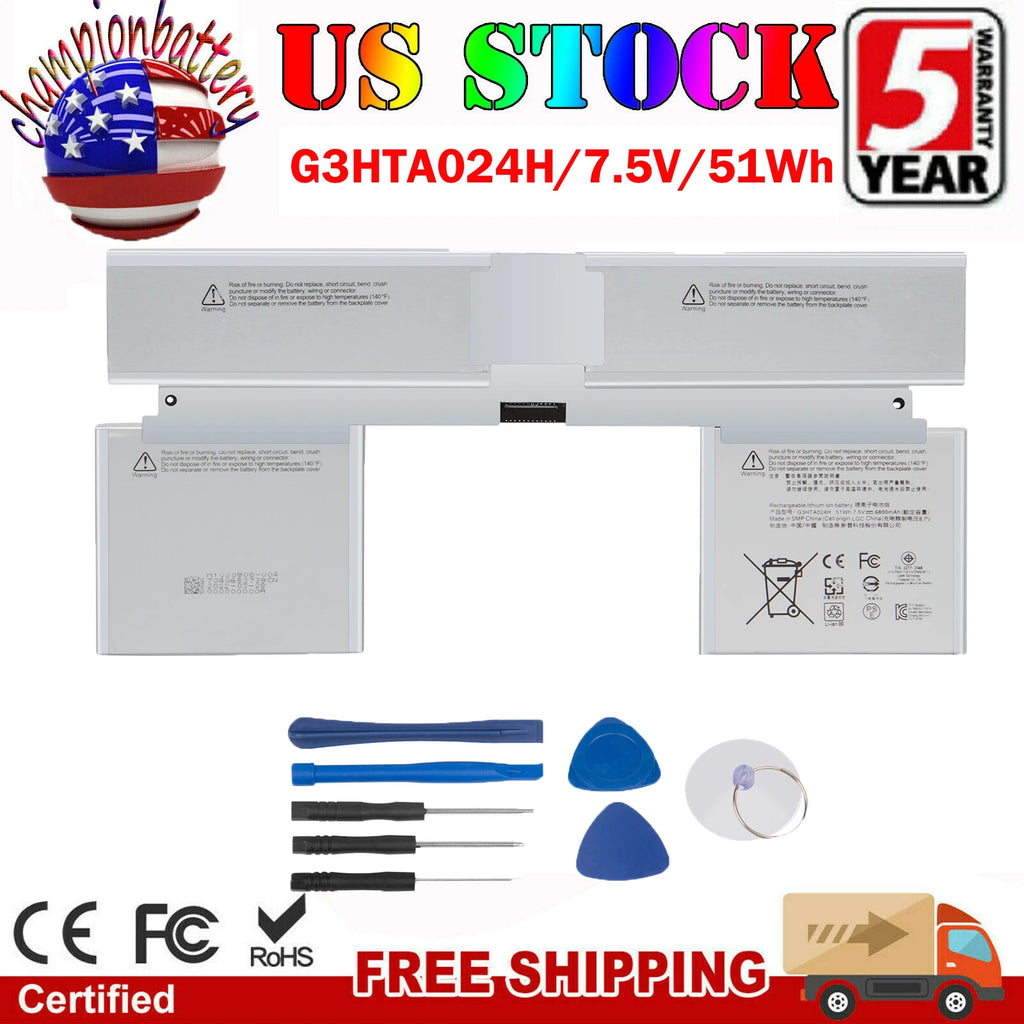 Keyboard Battery G3HTA024H G3HTA023H G3HTA021H for Microsoft Surface Book 1 1703