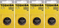 4 Toshiba CR2477 2477 Lithium Coin Cell 3V Batteries