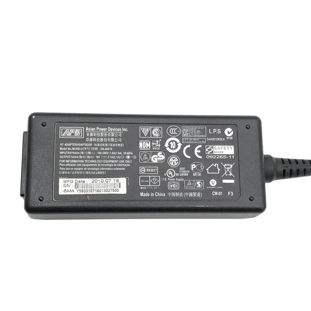 New Original APD AC Adapter 40W ADP-40PH BB Acer Monitor Charger