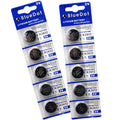Qty 10 DL2032 CR2032 ECR2032 5004LC Button Cell Battery USA US FREE SHIP 3 Volt
