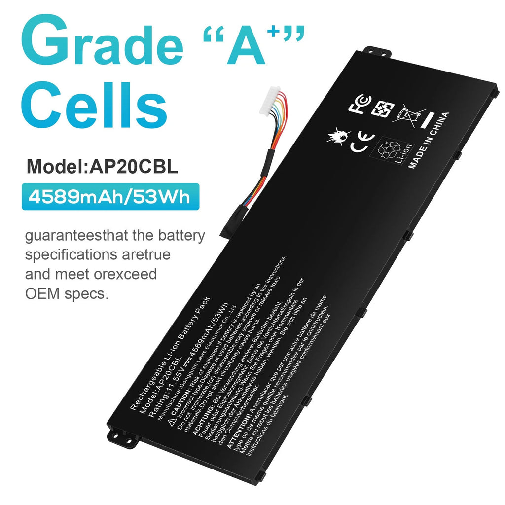 New AP20CBL Battery for Acer Aspire 5 A515-45 A515-46 Swift SF314 31CP5/82/70