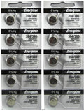 ENERGIZER 394 380 WATCH BATTERIES SR936SW (10 Piece) Sealed Authorized Seller