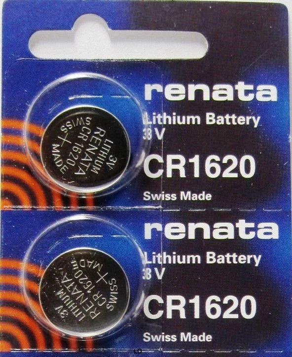 CR1620 RENATA WATCH BATTERIES (10 Piece) ECR1620 KCR1620 New Authorized Seller