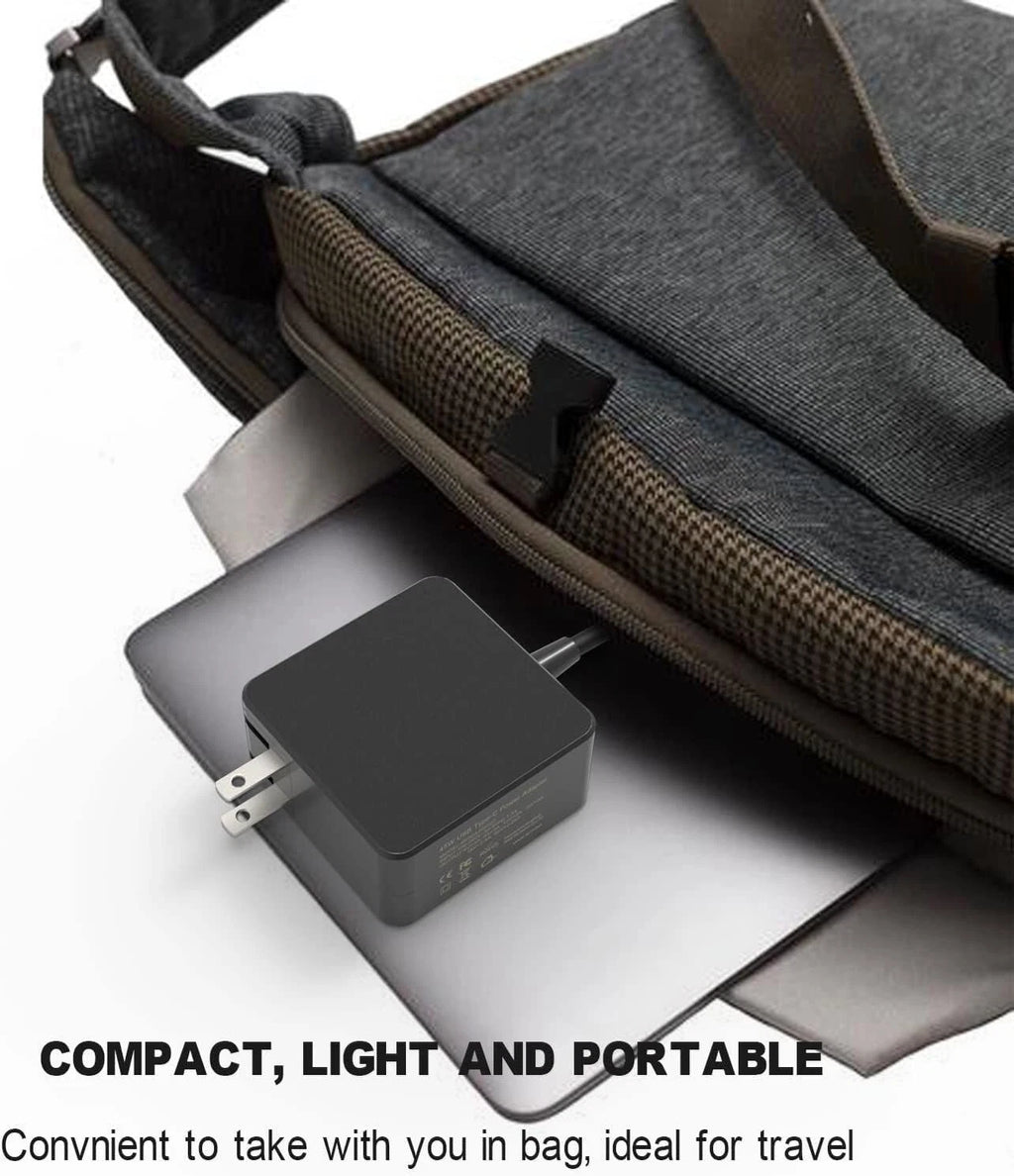 For Dell 65W 45W USB C Mini Laptop Charger for Latitude 5420 5540 5520 7420 5440