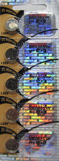 5 Maxell 390 Watch and Calculator Batteries