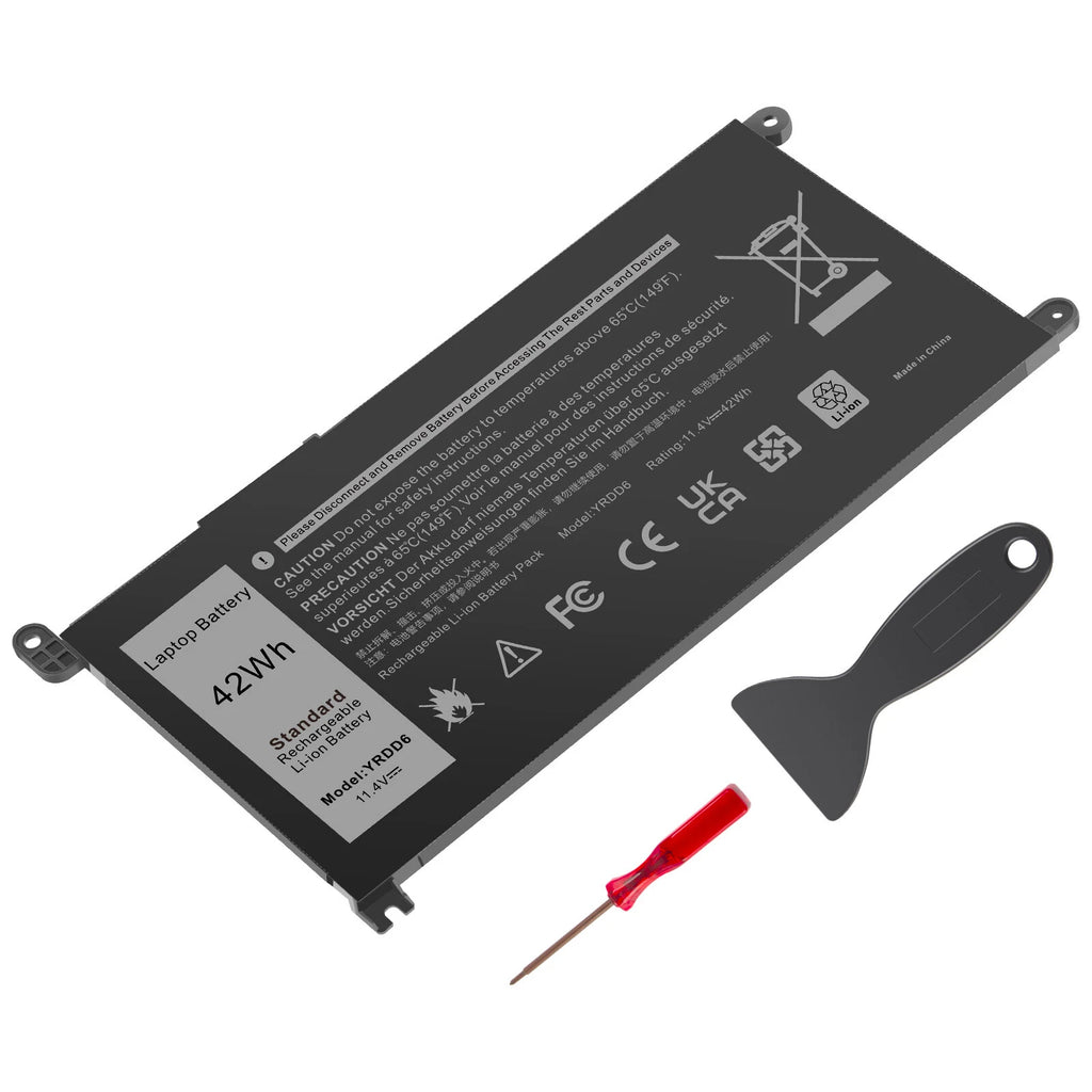 42Wh Battery For Dell Inspiron 14 5000 2-in-1 5480 5482 Type YRDD6 VM732 1VX1H