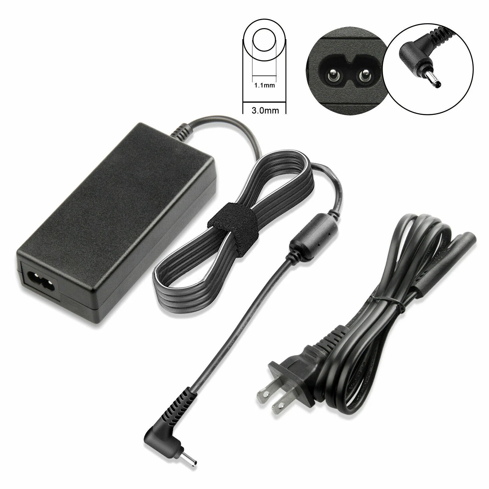65W AC Power Adapter Charger For Acer Aspire 3 A315-23 A315-35 A314-22 A315-22
