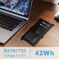 ??B31N1732 Battery For Asus VivoBook S14 S430FA S430FN X430FA X430UF K430FA 42WH