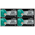 329 Murata Silver Oxide Batteries 1.55V 4pcs
