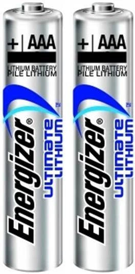 2 Energizer Ultimate Lithium AAA Battery Bulk