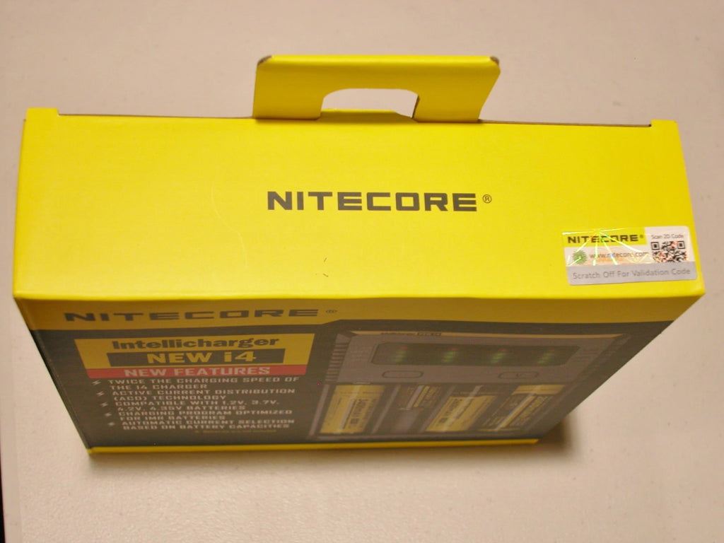 NEW NITECORE i4 Intellicharger Charger 18650 w/ 3 button top efest battery