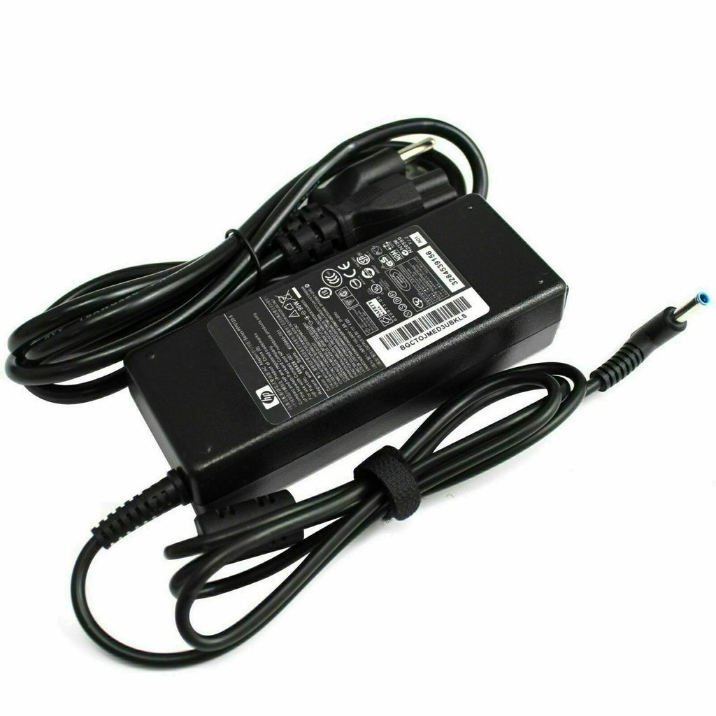 Genuine OEM 90W 19.5V 4.62A HP AC Adapter Charger 709986-003 710413-001 Blue Ti