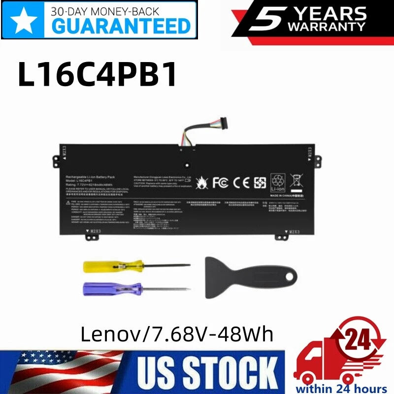 L16L4PB1 L16C4PB1 L16M4PB1 BATTERY FOR LENOVO IDEAPAD YOGA 730-13IWL 13"