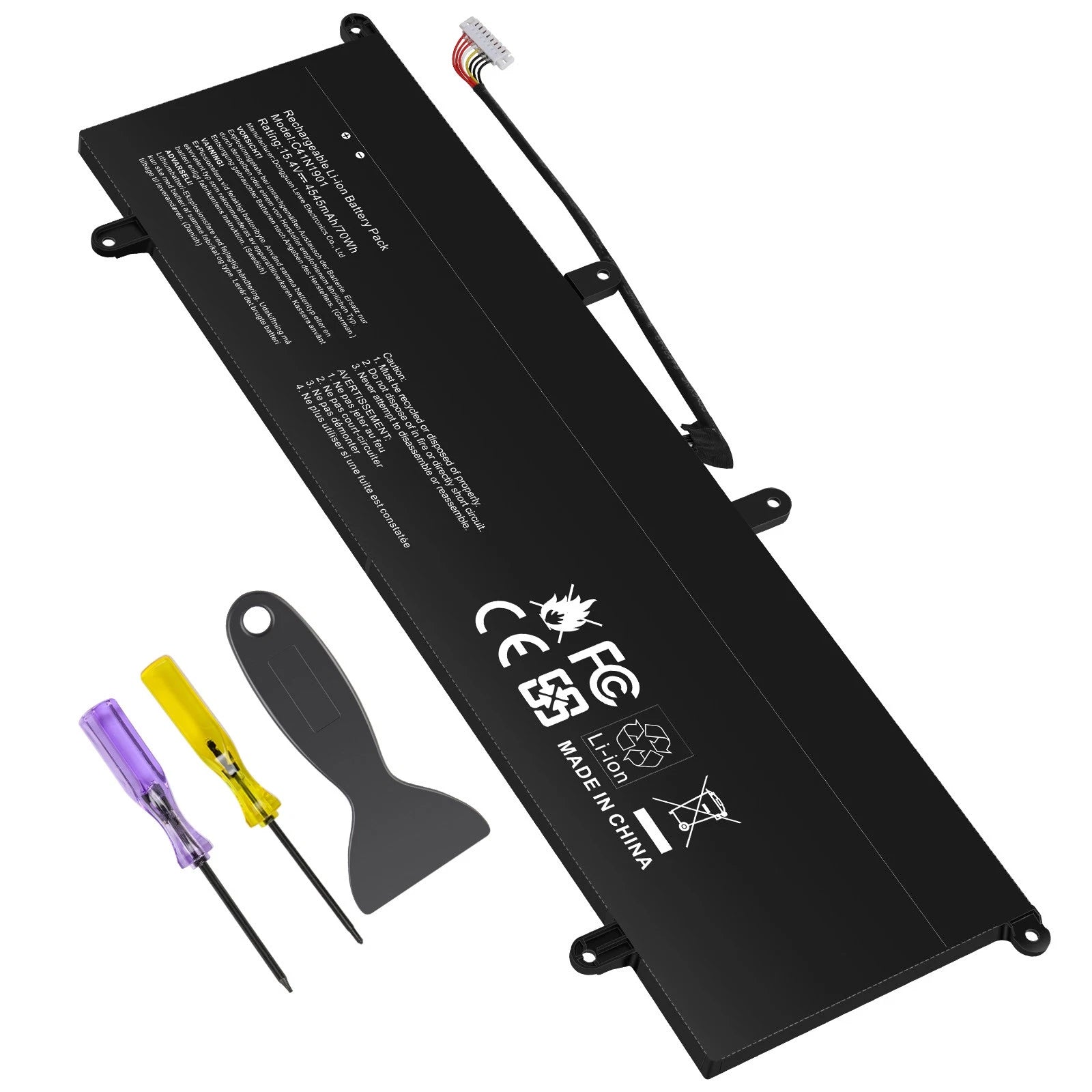 Battery C41N1901 For ASUS ZenBook Duo UX481F UX481FA UX481FAY UX4000FL 15.4V 70W