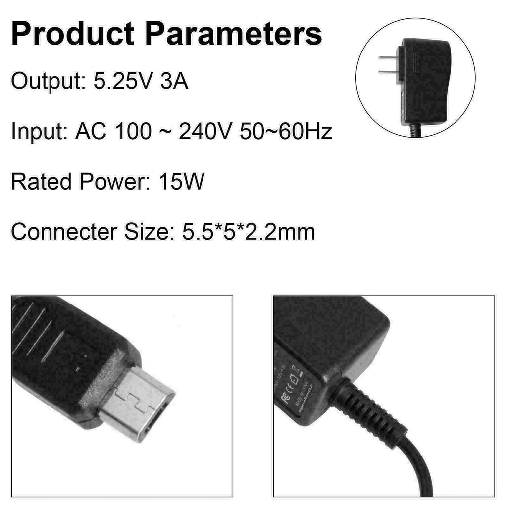 AC Adapter Charger for Google Home Mini Speaker Power Supply Cord Charging Cable