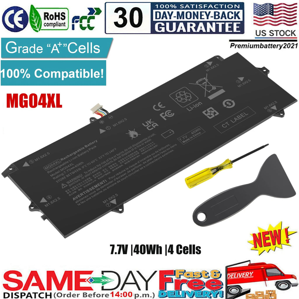?MG04XL Battery For HP Elite X2 1012 G1 Series HSTNN-DB7F 812060-2B1 812205-001