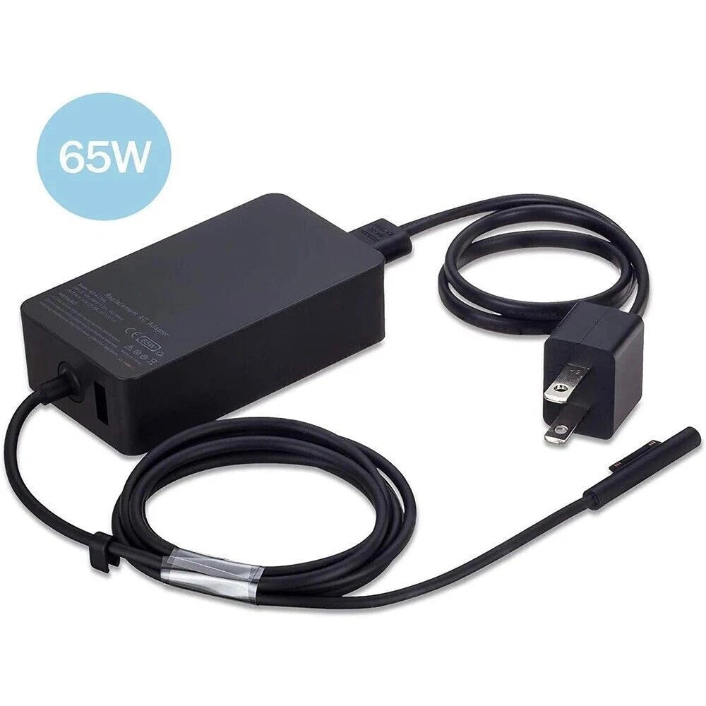 For Microsoft Surface Pro Book Laptop 1 2 3 4 5 6 7 Ac Adapter Charger 1625 65W