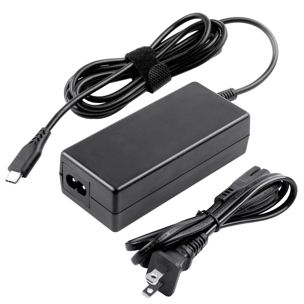 65W USB-C Type-C Cable For HP/Lenovo/Acer/Asus Adapter Chromebook Laptop Charger