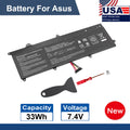 C21-X202 Battery For ASUS VivoBook X202 X202E S200 S200E X201 X201E 7.4V 33Wh