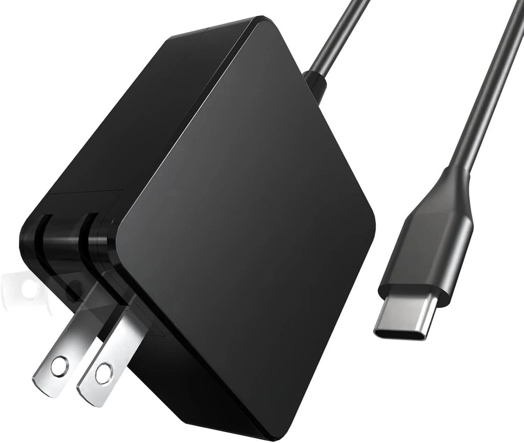 65W/60W/45W USB C PD 3.0 Type-C GaN Wall Charger Power Adapter Travel Office