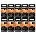 10 Duracell Watch/Electronic DL 1632 CR1632 Lithium Batteries