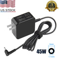45W Laptop Charger For Acer Chromebook AC Adapter W15-045N4A USED Power Supply