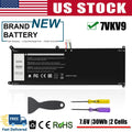 7VKV9 Laptop Battery 9TV5X for Dell XPS 12 9250 Latitude 12 7275 7.6V 30Wh