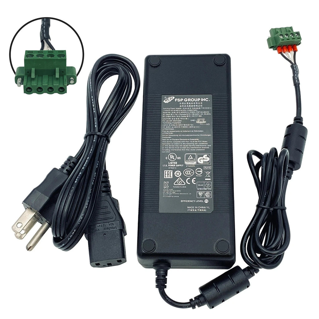 NEW Original FSP 150W AC Power Adapter 19V FSP150-ABAN2 Charger - 4-Pin