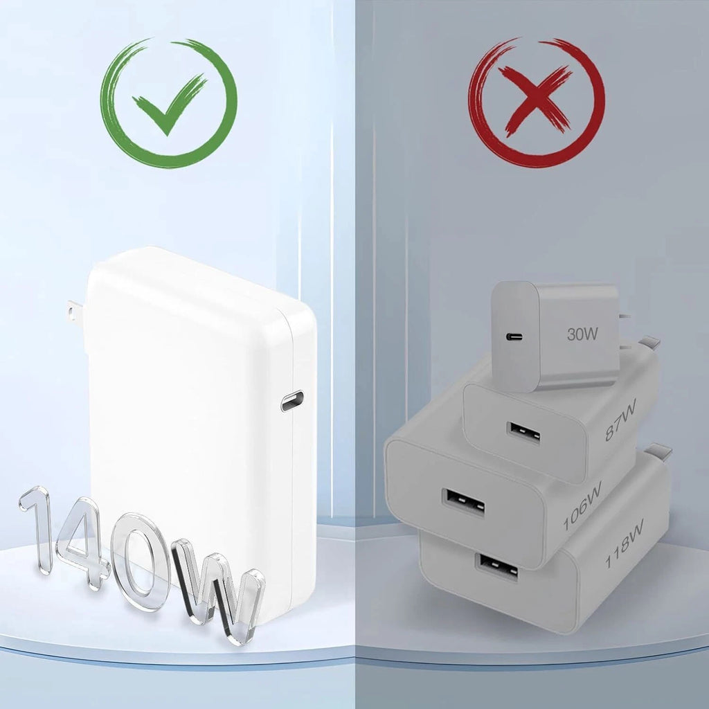 For MacBook Pro 61W USB-C Laptop Charger 87W 96W Mac Air Power Adapter 2020-2024