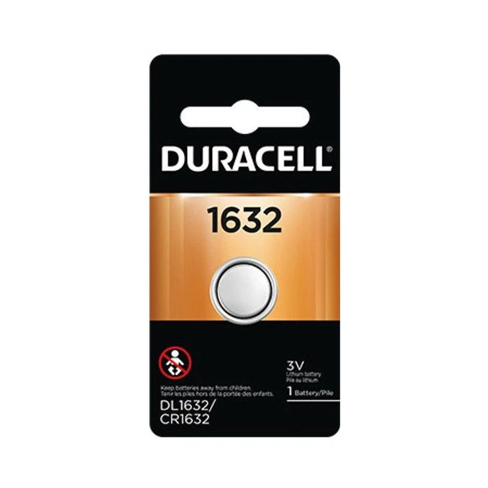20 Pcs Duracell 1632 DL1632 CR 1632 3V Lithium Coin Battery