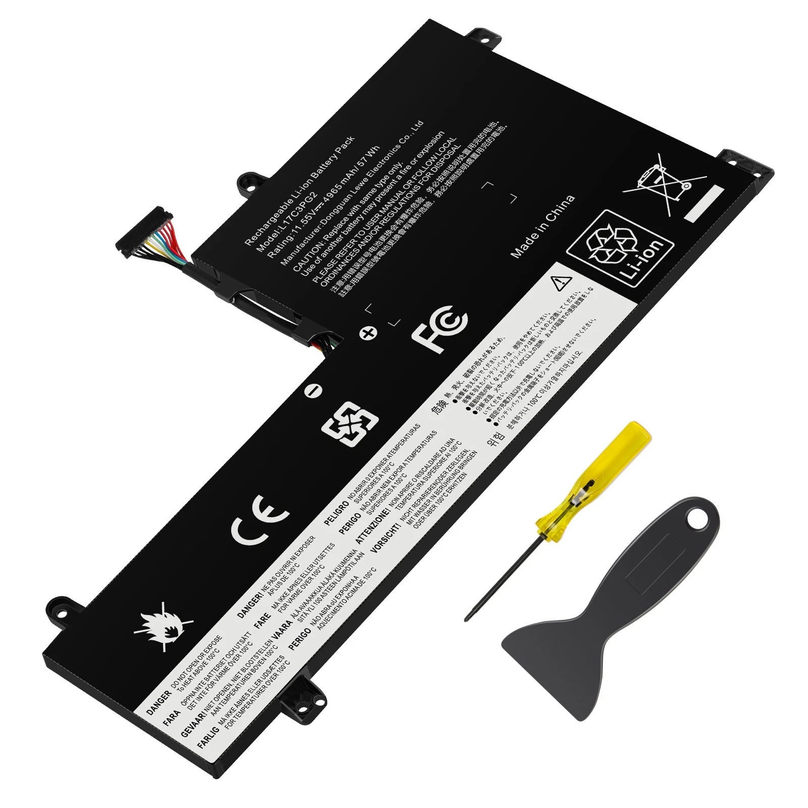 L17M3PG2 Battery For Lenovo Legion Y530 Y540 Y740 Y545 Y7000 Series L17C3PG2