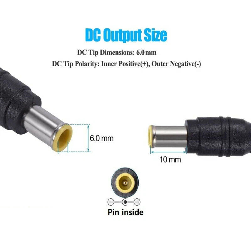 Charger Adapter Power Supply Cord For Samsung C27F396FHN LC27F396FHNXZA Monitor