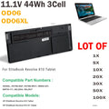 ??LOT 0D06 OD06XL Battery For HP EliteBook Revolve 810 G1 HSTNN-W91C 698943-001