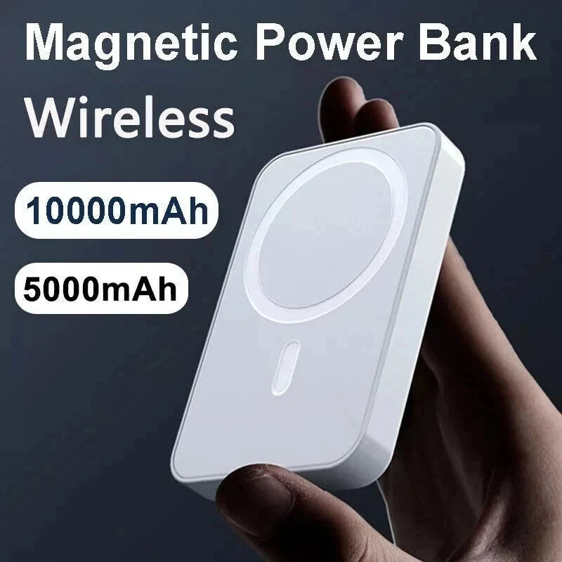 Power Bank Magnetic Battery Pack Wireless Charger for iPhone 17/16/15/14/13/12