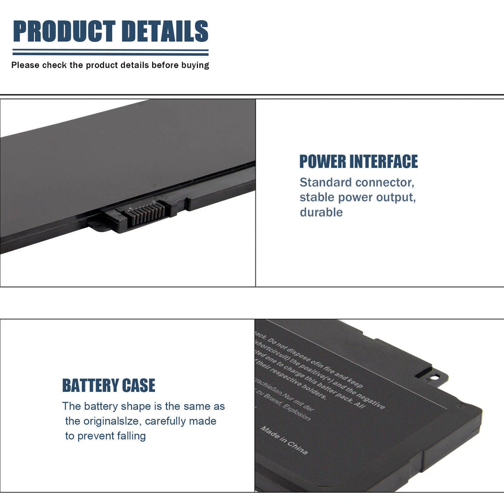 F7HVR Battery for Dell Inspiron 15 7537 17 7737 14 7437 062VNH G4YJM T2T3J NEW